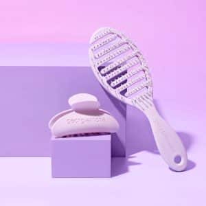 Custom beauty merch hair brush and comb
